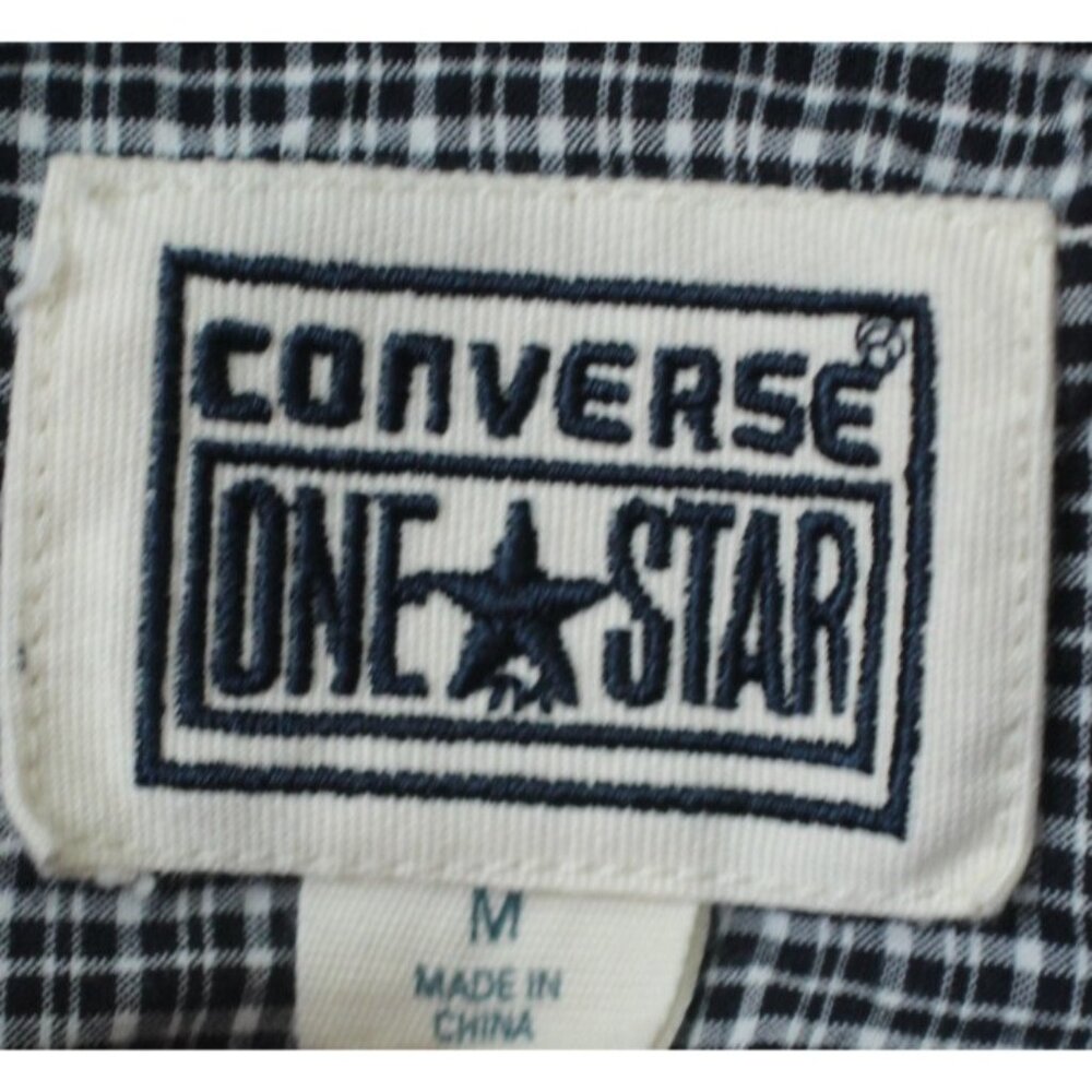 Vintage Converse One Star Men's Button Down Shirt Size M - Picture 4 of 4